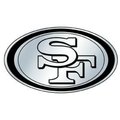Cisco Independent San Francisco 49ers Auto Emblem - Silver 8162012622